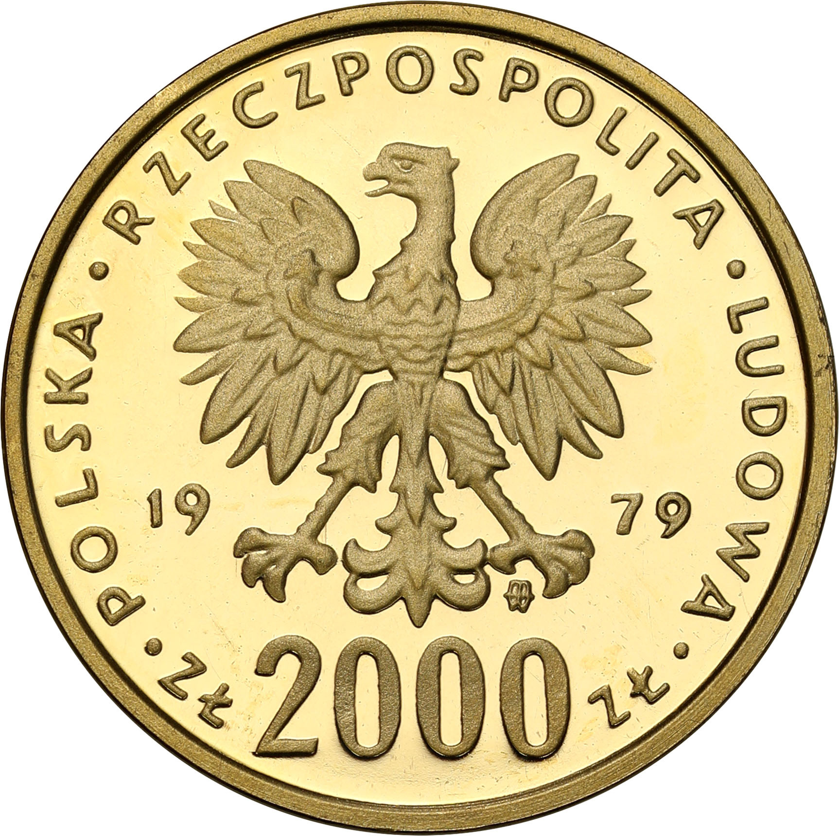 PRL. 2000 złotych 1979 Maria Skłodowska Curie